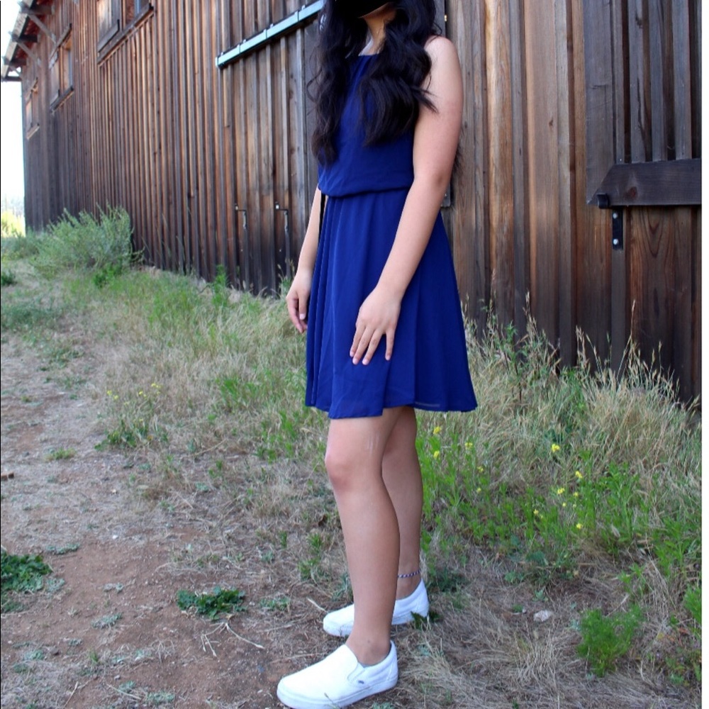 Dark Blue Dress